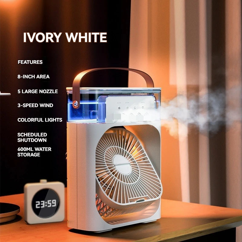 5-in-1 Mist Cooling Fan with Humidifier