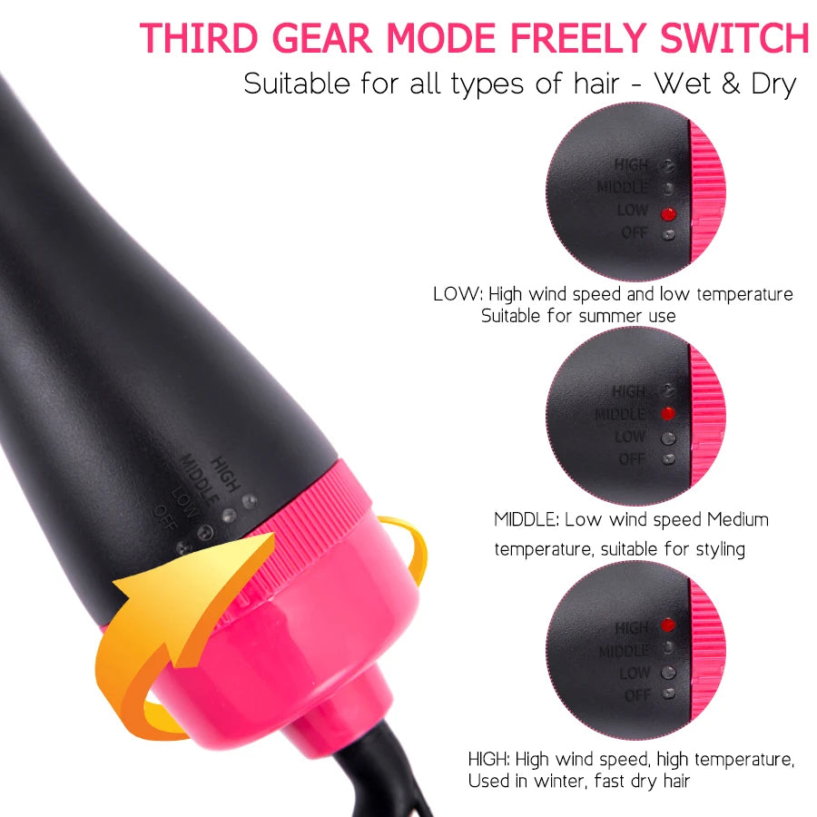 One Step Hair Dryer & Styler