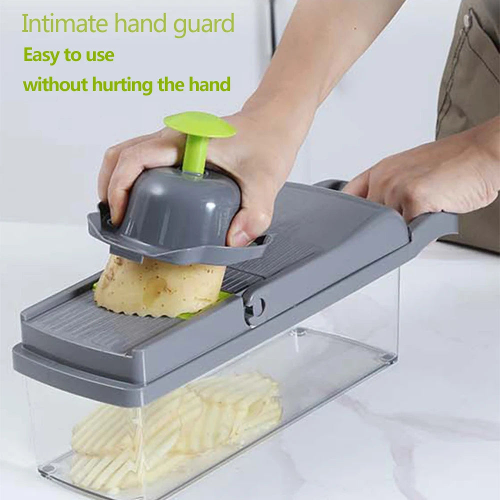 12 in 1 Multifunctional Vegetable\Salad\Fruit Cutter
