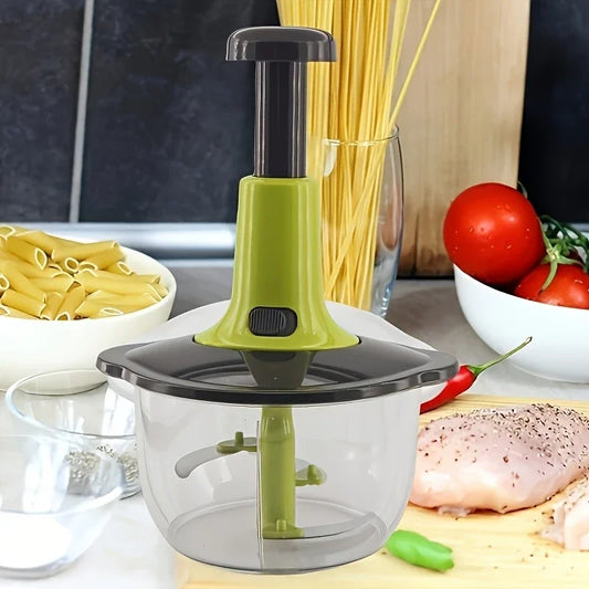 Manual Push Food Chopper